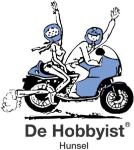8 Hobbyist logo blauw met tekst De Hobbyist